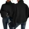 Women's knitted top, fashionable pullover, high neck, flared sleeves, solid color sweater
