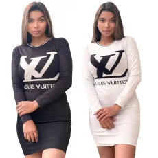 Knitted sweater dress, winter new fashion jacquard soft high elasticity knitted long skirt