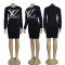 Knitted sweater dress, winter new fashion jacquard soft high elasticity knitted long skirt
