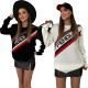 Soft and fluffy round neck sweater, versatile autumn and winter pullover, long sleeved jacquard knitted top