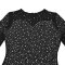 Fashionable women's long sleeved slim fit bag arm hot diamond sexy dress