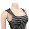 Fashionable women's long sleeved slim fit bag arm hot diamond sexy dress