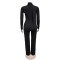 Fashionable women's sexy V-neck long sleeved diamond hot stamping bag arm jumpsuit new