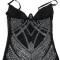 Sexy and fashionable sleeveless rhinestone camisole backless slim fit fishtail dress dress