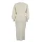 Two piece set of cardigan silhouette sweater with hip wrap skirt