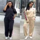 Two piece set of spliced contrasting webbing, foot binding and drawstring