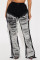 American style design, ripped jeans, women's loose, wide leg straight leg, trendy beggar personality, slim, high street niche pants