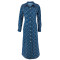 Women's clothing European and American fashion new denim plaid fringe cardigan jacket style dress