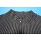 Women's V-neck zipper pocket wide leg long sleeved distressed jumpsuit