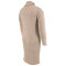 Fashionable autumn and winter loose high neck long sleeved slit new sweater dress