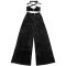 Fashion women's solid color sexy strapless pants two-piece set new
