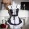 Sexy lingerie lace seduction maid strap maid apron role-playing set