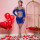 blue