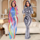 Performance costumes, nightclubs, bars, sexy dresses, hooded styles, high slit long dresses, women's clothing