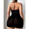 Sexy lingerie lace perspective seduction nightgown thong two-piece set
