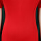 Fashionable solid color flying sleeve temperament professional hip hugging skirt