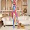 Performance costumes, nightclubs, bars, sexy dresses, hooded styles, high slit long dresses, women's clothing