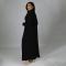 Solid color long sleeved jacket with thickened sweater style