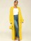 Solid color long sleeved jacket with thickened sweater style