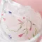Sexy lingerie lace floral bra short skirt thong three piece set