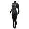 Long sleeved jumpsuit with hot stamping and tight fitting, fashionable nightclub women's clothing