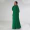 Solid color long sleeved jacket with thickened sweater style