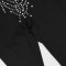 Long sleeved jumpsuit with hot stamping and tight fitting, fashionable nightclub women's clothing