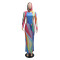 Performance costumes, nightclubs, bars, sexy dresses, hooded styles, high slit long dresses, women's clothing
