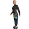Women's camouflage suit two-piece set
