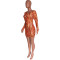 Fashionable and sexy hollow valley abstract dress