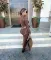 Fashion women's brown two-piece set, sexy tight pants, long sleeved two-piece set