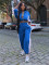Autumn and winter street women's casual long sleeved zipper waist up top with drawstring straight leg pants set