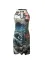 Fashionable Chinese style buckle sleeveless printed women's dress