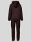 Autumn and Winter Women's Plush Sports Loose Hoodie Top Drawstring Pants Casual Set