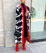 New warm and loose Thousand Bird Grid high-quality faux mink plush long jacket