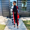 New warm and loose Thousand Bird Grid high-quality faux mink plush long jacket