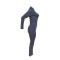 Cardigan top fashionable casual slim fit flared pants set(9 COLOR)