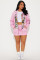 Fashion positioning printed short skirt set, new hooded sweatshirt in stock