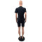 Fashionable, casual and comfortable set, youthful, energetic and trendy two-piece set