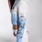 Women's fashion positioning, printed fashion, casual suit