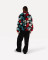 Autumn and winter new retro three-dimensional flower temperament loose zipper cardigan women's clothing