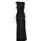 Spring sexy satin patchwork long dress elegant slim fit sleeveless pleated solid color dress