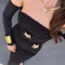 Hot selling pleated long sleeved women's long skirt, fashionable and sexy, hip hugging slim fit dress