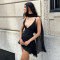 New hot selling women's short skirt fashionable and sexy backless camisole slim fit dress