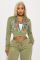 Women's fashion positioning printed hoodie set
