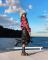 Autumn and winter new retro three-dimensional flower temperament loose zipper cardigan women's clothing
