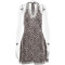 Hot selling leopard print short skirt with a hanging neck and patchwork lace dress