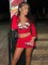 Women's fashion positioning printed short skirt set