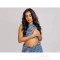 Specially designed for slim fit women with exposed navel and backless color woven European and American pants set