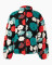 Autumn and winter new retro three-dimensional flower temperament loose zipper cardigan women's clothing